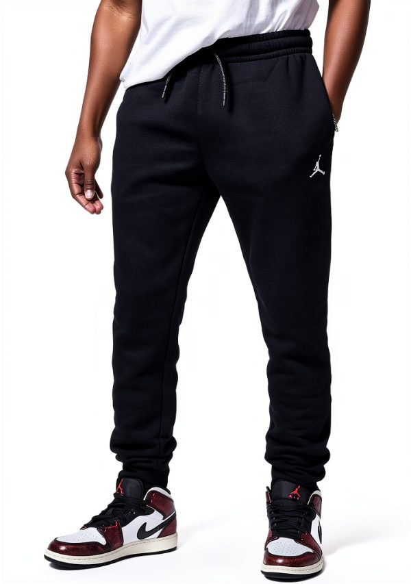 Jordan Fleece Pants Mens Cotton Poly Stretch Waistband-0