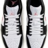 Air Jordan 1 Low Mens Shoes White Rust Pink Black Style-2