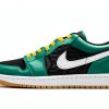 Nike Mens Basketball Shoes Rubber Sole White Gold Malachite-4