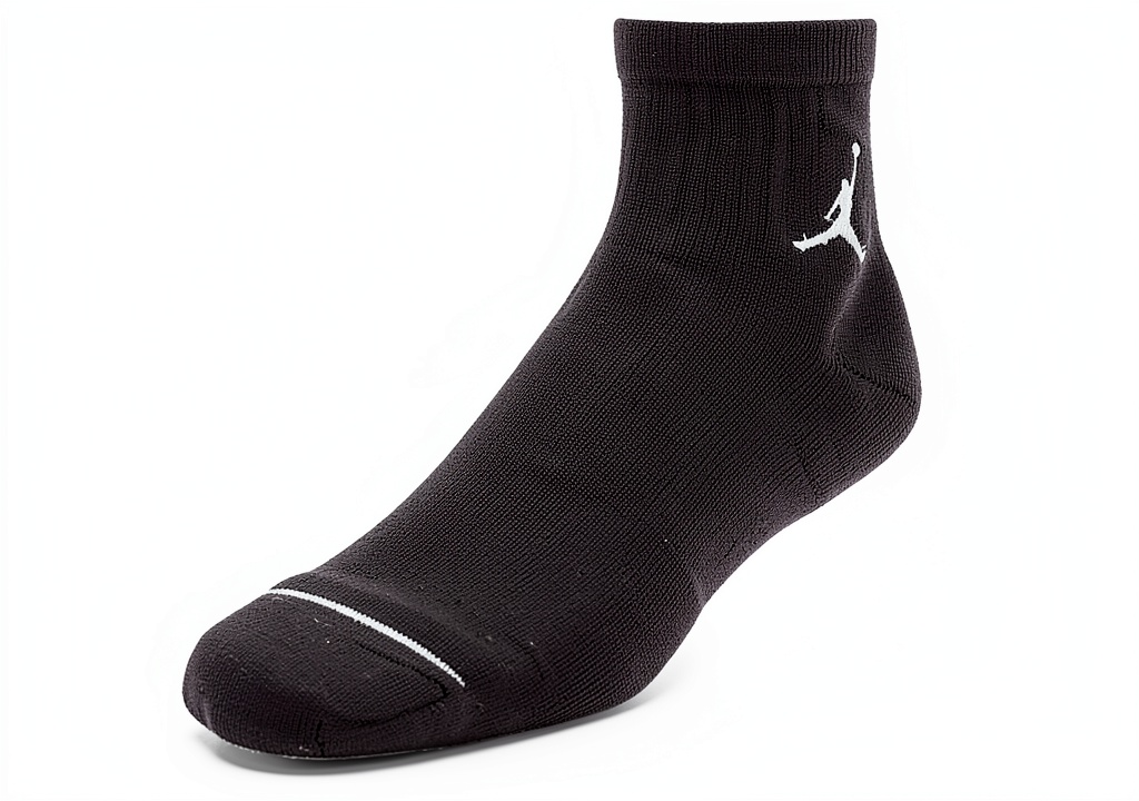Mens athletic socks in multicolor and black on a gym background