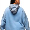 Nike Womens Hoodie Cotton Athletic Front Pocket Dark Powder-1