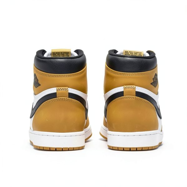 Nike Basketball Shoes Mens Cushioning Yellow Ochre-2