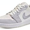 Air Jordan 1 Low Mens Basketball Shoes White Sky Grey-3