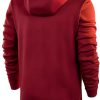 Nike Mens Hoodie Fleece Lined Paneled Hood Pouch Pocket-1
