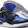 Nike Basketball Shoes Leather Mens Sneakers Black Game Royal-3