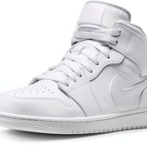 Jordan Mens Basketball Shoes Leather Perforated Toe Comfort-0
