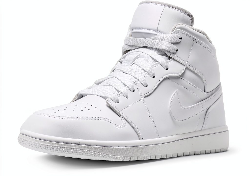 Jordan basketball shoes showcasing leather construction and perforated toe design