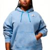Nike Womens Hoodie Cotton Athletic Front Pocket Dark Powder-0