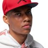 Nike Jumpman Cap Mens Gym Red Black Baseball Hat-0