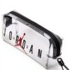 Clear Backpack Adult Black Red Adjustable Padded Straps-2