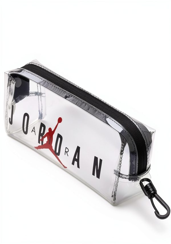 Clear Backpack Adult Black Red Adjustable Padded Straps-2