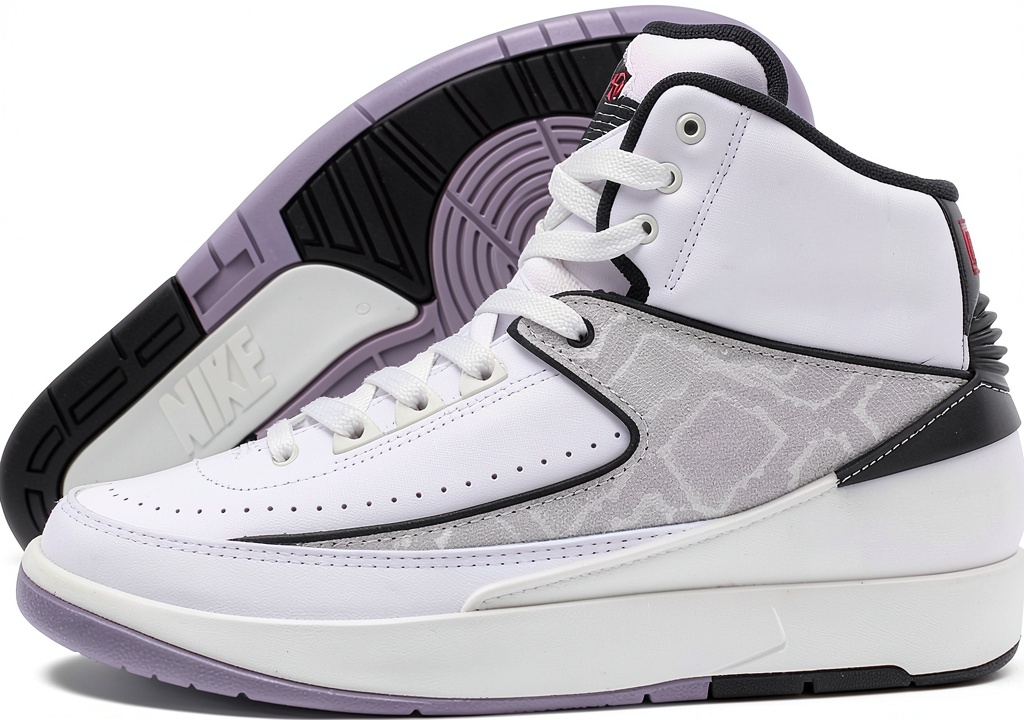 Nike mens casual shoes in White/Fire Red/Black displayed on a neutral background