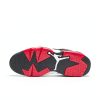 Nike Mens Sneakers Leather Air Cushioning Black Red-1