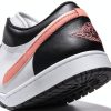 Air Jordan 1 Low Mens Shoes White Rust Pink Black Style-6