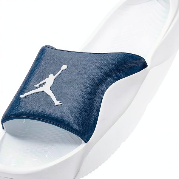 Jordan Men's Sandals Synthetic Leather Strap Foam Footbed-1
