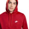 Nike Mens Hoodie Fleece Lined Paneled Hood Pouch Pocket-3