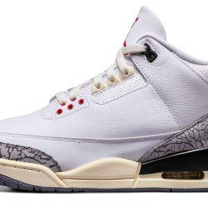 Nike Air Jordan 3 Retro Mens Basketball Shoes Summit White-0
