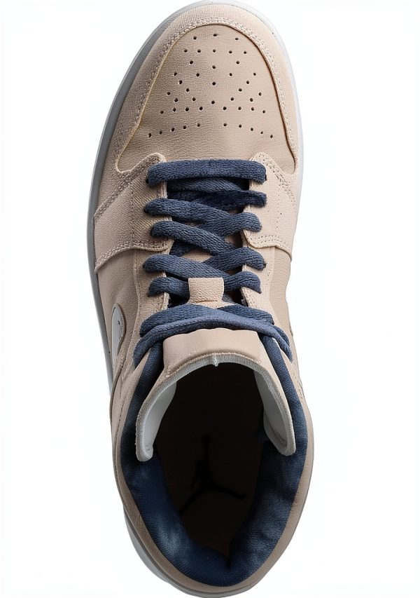 Jordan 1 Mid Women Sanddrift Basketball Shoes Womens-1