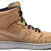 Jordan 1 Mid Women Sanddrift Basketball Shoes Womens-2