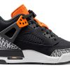 Air Jordan Spizike Low Black Starfish Big Kid Sneakers-1