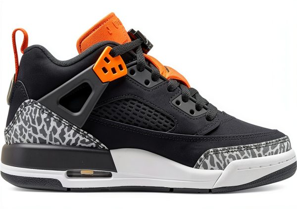 Air Jordan Spizike Low Black Starfish Big Kid Sneakers-1