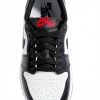 Nike Air Jordan 1 Low Grade School Basketball Shoes White-3