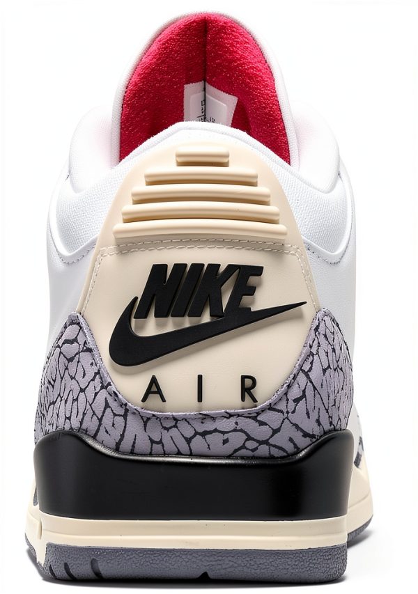 Nike Air Jordan 3 Retro Mens Basketball Shoes Summit White-3