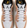 Air Jordan 1 Low Elementary School Sneakers Hemp British Tan-3