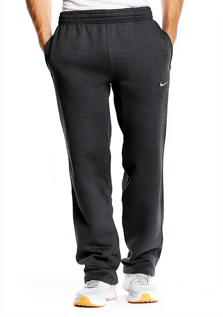 Nike mens sweatpants in Navy Blue/White color on a neutral background