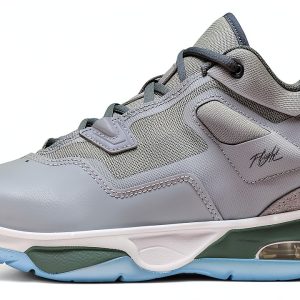 Nike Boys Basketball Shoes Wolf Grey Cool Grey White-0