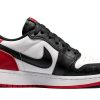 Nike Air Jordan 1 Low Grade School Basketball Shoes White-1