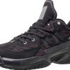 Nike Boys Basketball Shoes Black Grey Black Size Options-0