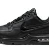 Nike Athletic Shoes Black Color Mens Running Sneakers-0