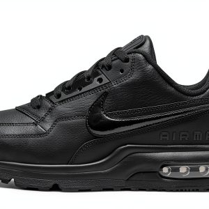 Nike Athletic Shoes Black Color Mens Running Sneakers-0