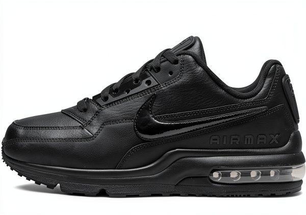Nike Athletic Shoes Black Color Mens Running Sneakers-0