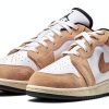 Air Jordan 1 Low Elementary School Sneakers Hemp British Tan-2