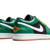 Nike Mens Basketball Shoes Rubber Sole White Gold Malachite-6