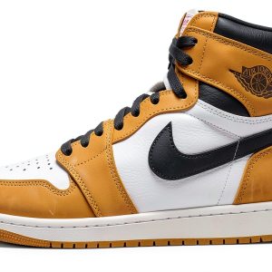 Nike Basketball Shoes Mens Cushioning Yellow Ochre-0