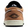 Air Jordan 1 Low Elementary School Sneakers Hemp British Tan-4