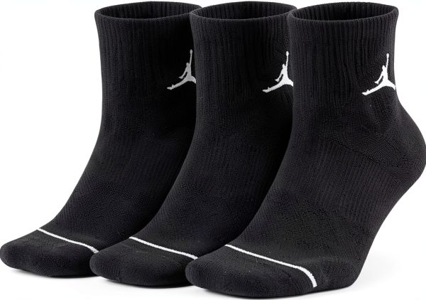 Mens Athletic Socks Durable Multicolor Black Sports Fan-1