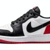 Nike Air Jordan 1 Low Grade School Basketball Shoes White-0