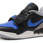 Nike Basketball Shoes Leather Mens Sneakers Black Game Royal-0