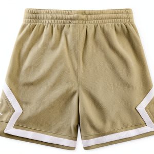 Nike Girls Athletic Shorts Breathable Mesh Drawcord-0