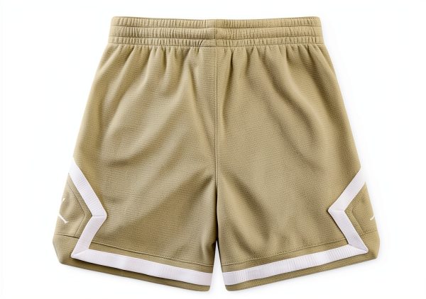 Nike Girls Athletic Shorts Breathable Mesh Drawcord-0