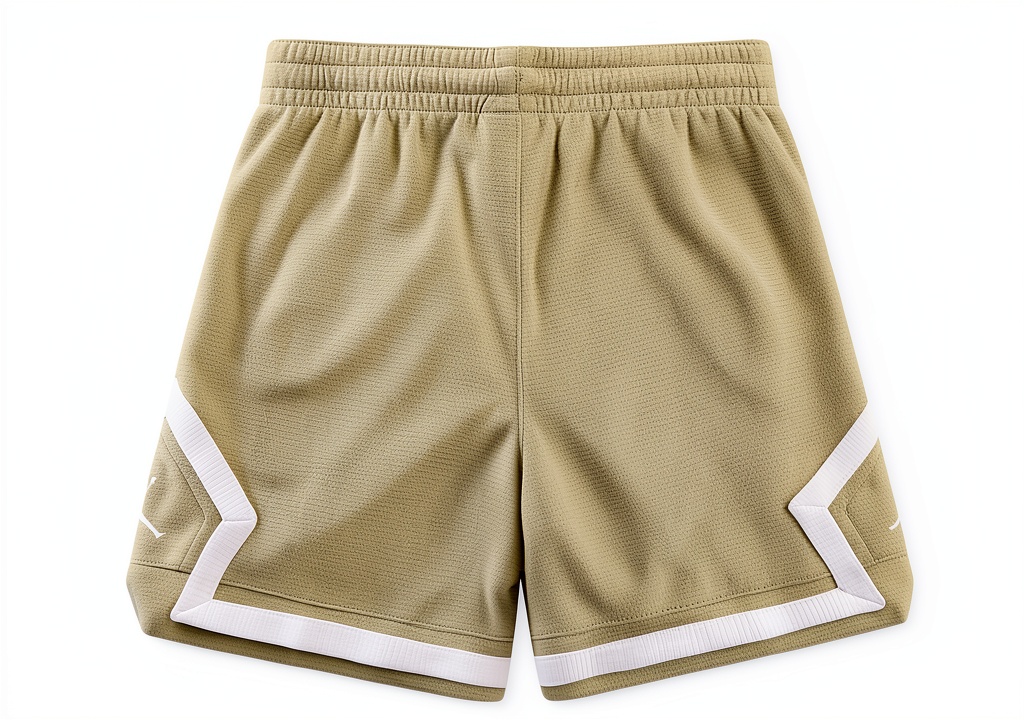 Nike girls athletic shorts in Sea Foam color on a young athlete during a workout