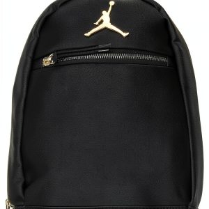 Unisex Adult Black Gold Black Bag Synthetic Fabric 10L-0