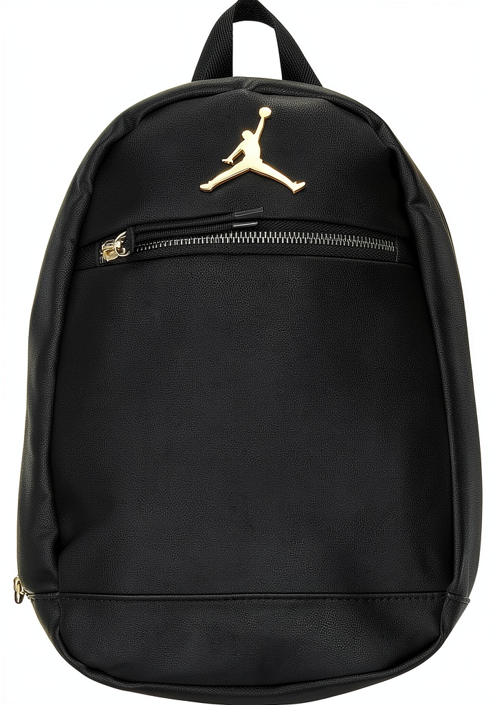 'Unisex Black Gold Black Bag shown in a casual setting'