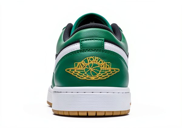 Nike Mens Basketball Shoes Rubber Sole White Gold Malachite-8