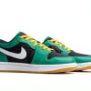 Nike Mens Basketball Shoes Rubber Sole White Gold Malachite-5
