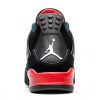 Nike Mens Basketball Shoes Black/White-red-7